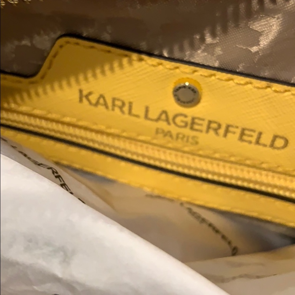 New Karl Lagerfeld Paris Maybelle Cat Shoulder Bag - Picture 12 of 16